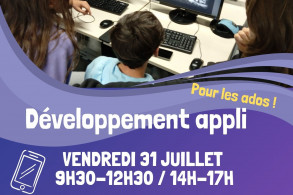 Atelier développement Appli