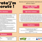 Annonce Volontariat Strata'j'm Sud 2022