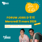 jobs d'été mercredi 11 mars 2026