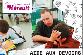 Aide aux devoirs pendant les vacances à la médiathèque de Pierresvives