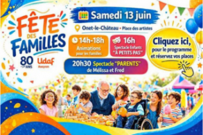 Fête des familles par l'UDAF