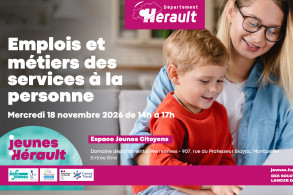 Forum Emplois et métiers de l’Aide à la Personne  - Espace jeunes Citoyens - Pierresvives
