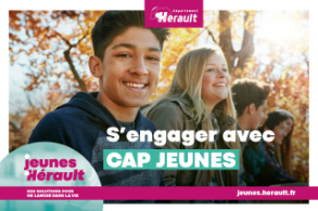 La bourse Cap jeunes du département de l'Hérault soutient les projets des jeunes (artistique, artisanal, culturel, social, humanitaire, écologique, sportif, scientifique…)