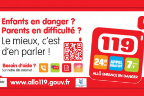 Le numéro 119 - Allo enfance en danger est accessible sans interruption