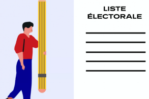 Pour pouvoir voter aux prochaines élections,Je m'inscris sur les listes électorales !