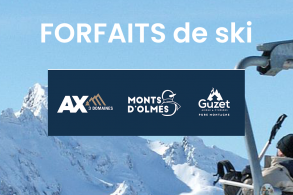 Profitez des sports d'hiver dans les Pyrénées à Ax 3 Domaines, Guzet et les Monts d'Olmes